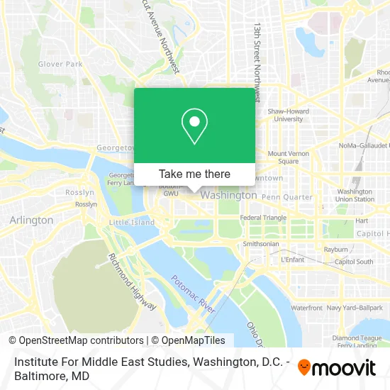 Institute For Middle East Studies map