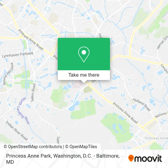 Princess Anne Park map