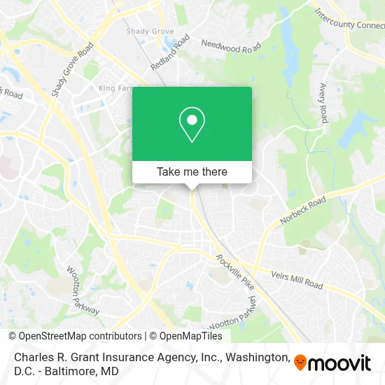 Charles R. Grant Insurance Agency, Inc. map