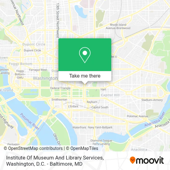 Institute Of Museum And Library Services map
