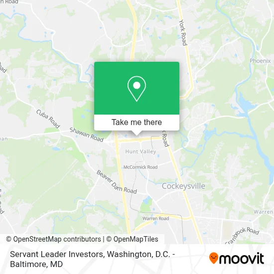 Servant Leader Investors map