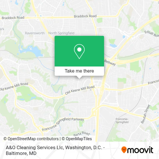 A&O Cleaning Services Llc map