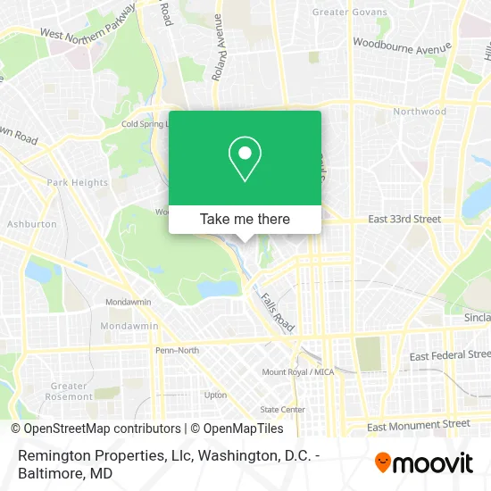 Remington Properties, Llc map