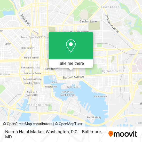 Neima Halal Market map