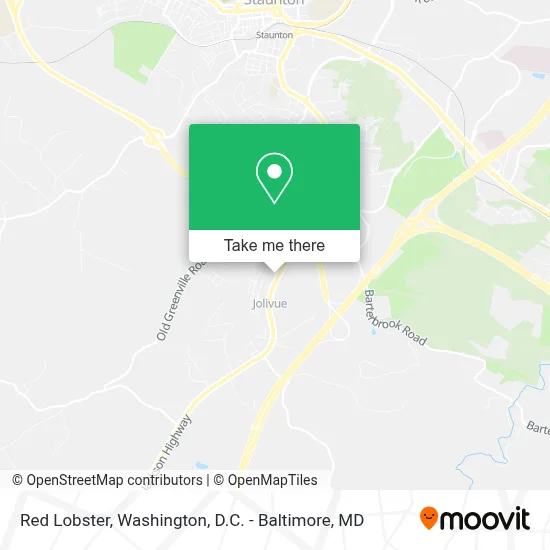 Red Lobster map