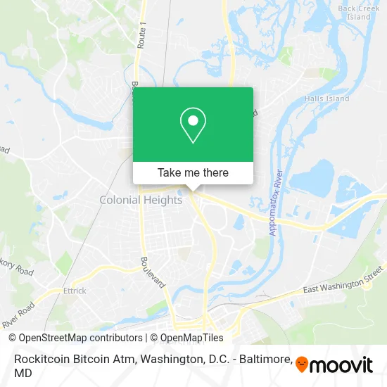 Rockitcoin Bitcoin Atm map