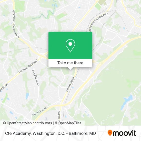 Cte Academy map