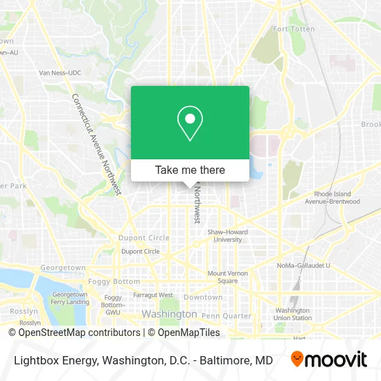 Lightbox Energy map