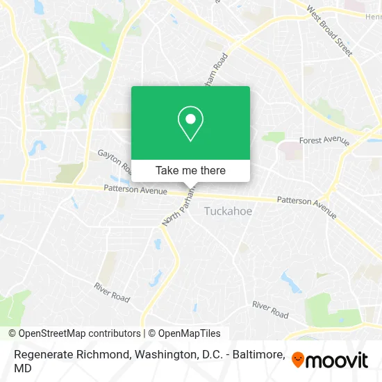 Regenerate Richmond map