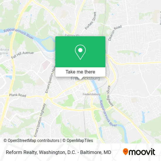 Reform Realty map