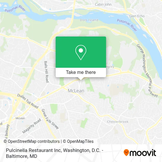 Pulcinella Restaurant Inc map