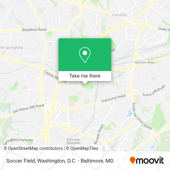 Soccer Field map