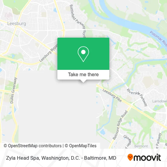 Zyla Head Spa map