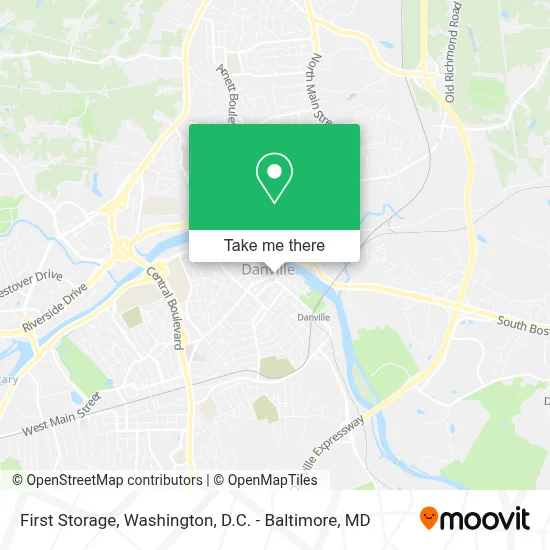 First Storage map