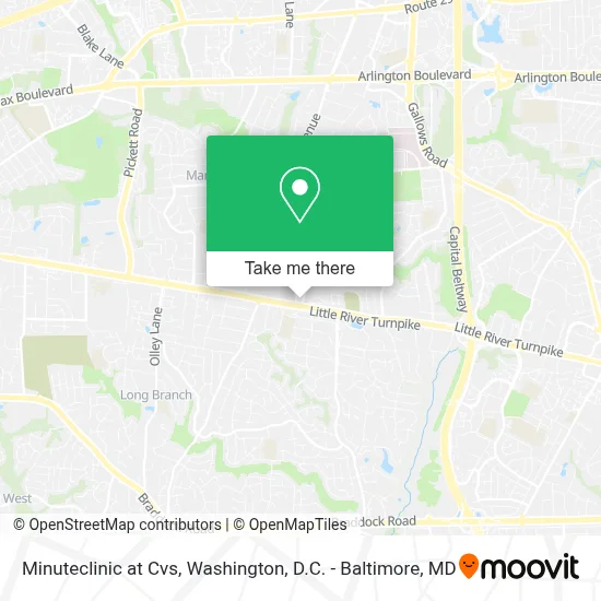 Minuteclinic at Cvs map