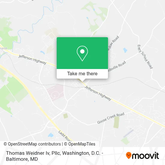 Thomas Weidner Iv, Pllc map