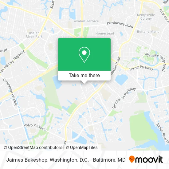Jaimes Bakeshop map
