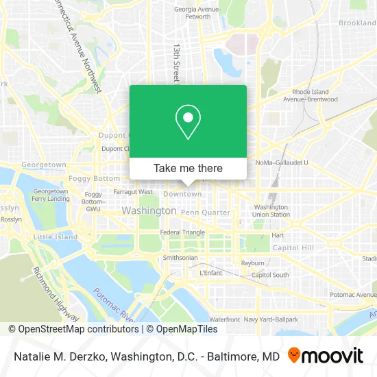 Natalie M. Derzko map