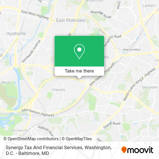 Synergy Tax And Financial Services map