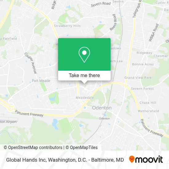 Global Hands Inc map