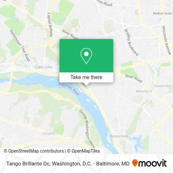 Tango Brillante Dc map