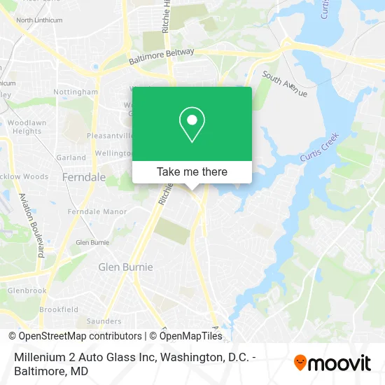 Millenium 2 Auto Glass Inc map