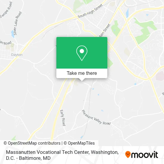 Massanutten Vocational Tech Center map