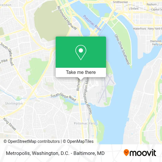 Metropolis map