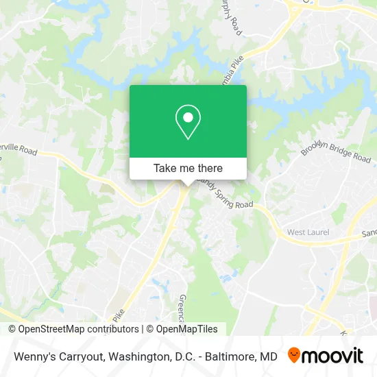 Wenny's Carryout map