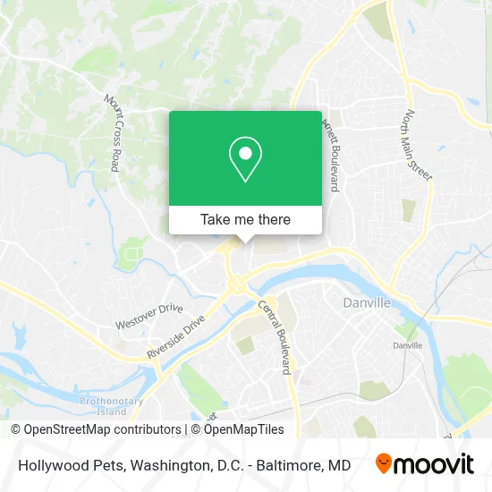 Hollywood Pets map