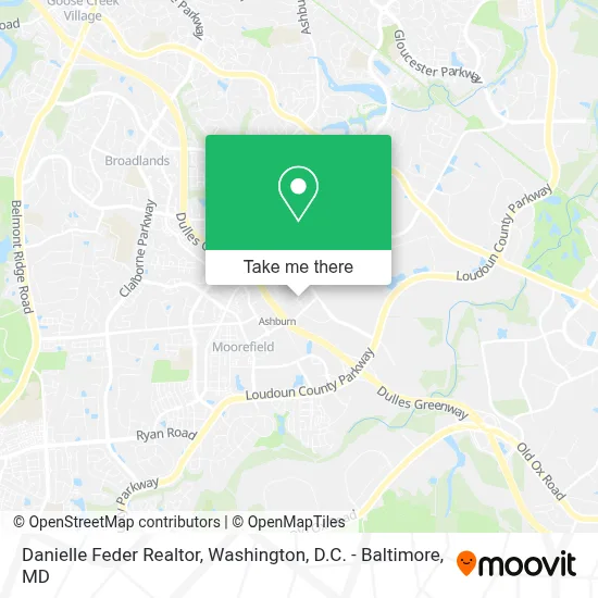 Danielle Feder Realtor map
