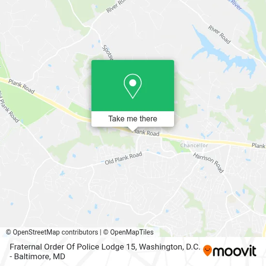 Fraternal Order Of Police Lodge 15 map
