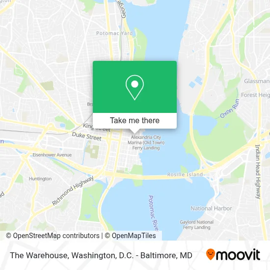 The Warehouse map