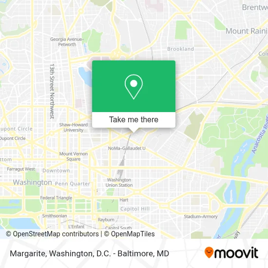 Margarite map