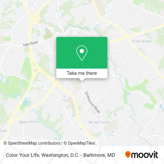 Color Your Life map