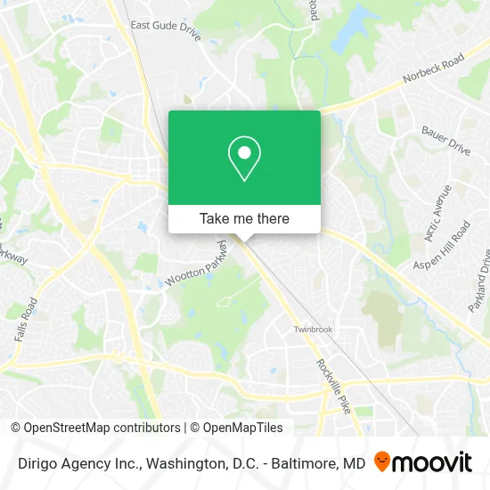 Dirigo Agency Inc. map
