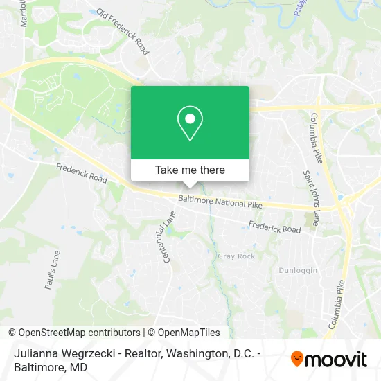 Julianna Wegrzecki - Realtor map