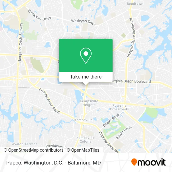 Papco map