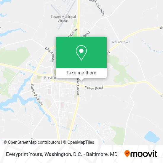 Everyprint Yours map