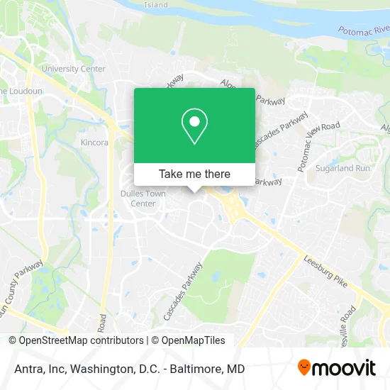 Antra, Inc map