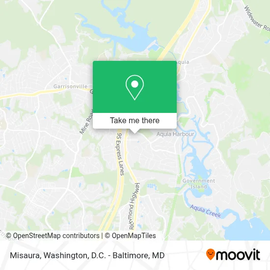 Misaura map