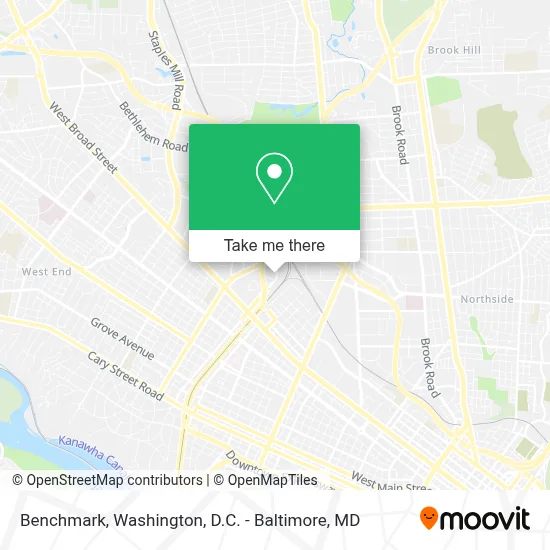 Benchmark map