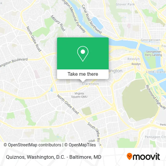 Quiznos map