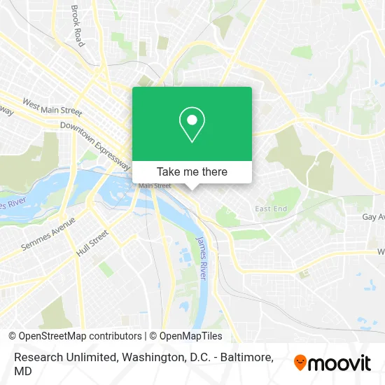 Research Unlimited map