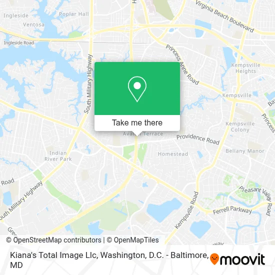 Kiana's Total Image Llc map