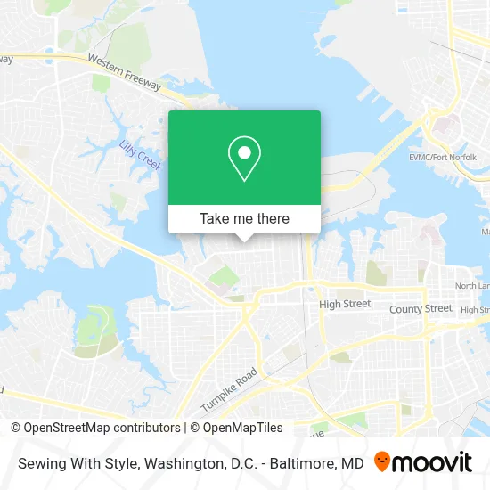Sewing With Style map