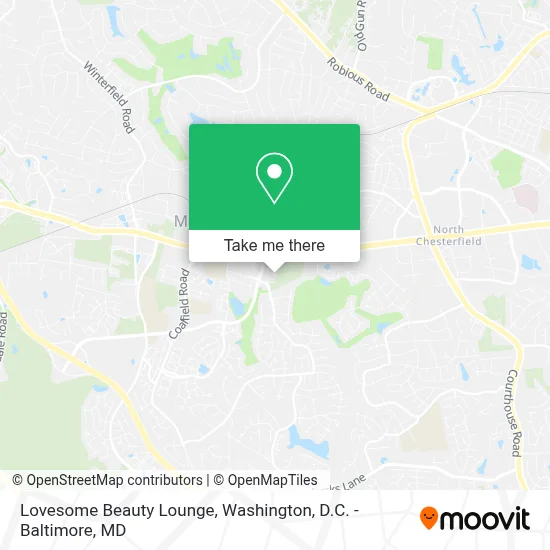 Lovesome Beauty Lounge map