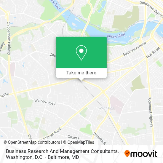 Business Research And Management Consultants map