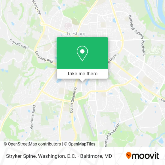 Stryker Spine map