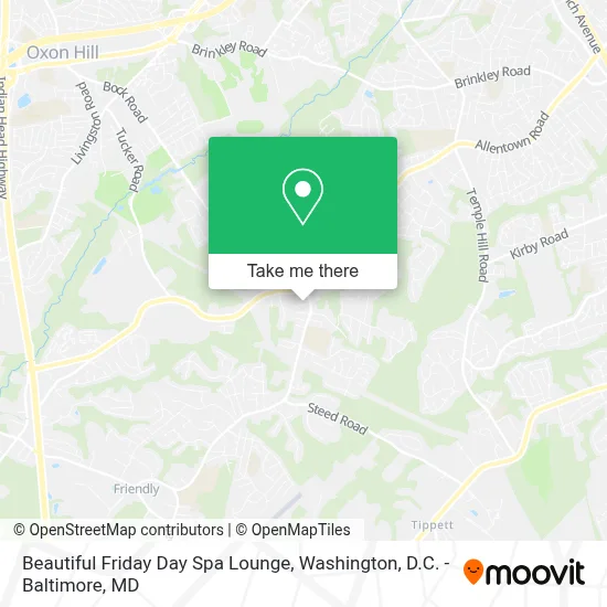 Beautiful Friday Day Spa Lounge map